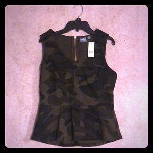 NY&Co SOHO jeans peplum camo